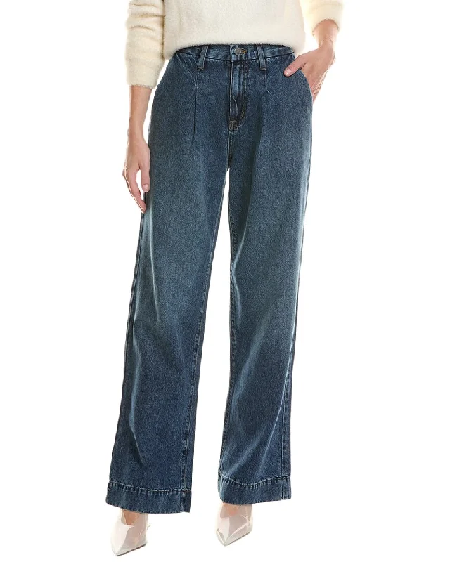 Modern American Castro Benedict Blue Relaxed Leg Jean Stylish High-Waist Jeans