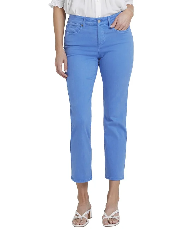 NYDJ Marilyn Greek Sea Ankle Crop Jean Fashionable Jeggings Style Jeans