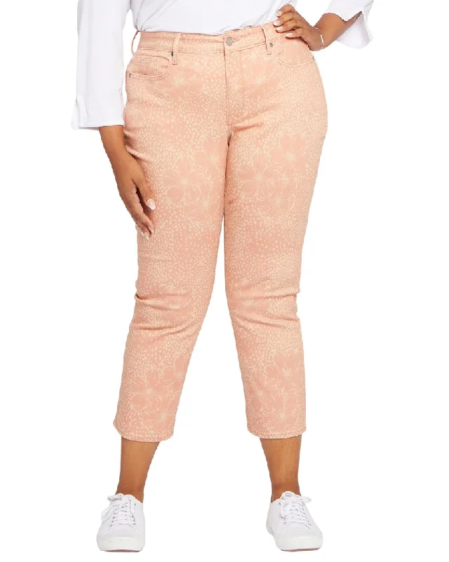 NYDJ Plus Marilyn Straight Ankle Jean Trendy Classic Fit Jeans
