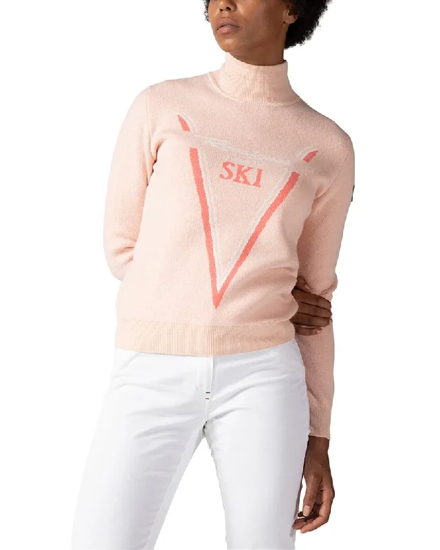 Rossignol Victoire Knit Turtleneck Wool & Cashmere-Blend Sweater Terry Terry Cloth Terry Knit Rossignol Victoire Knit Turtleneck Wool & Cashmere-Blend Sweater Terry Terry Cloth Terry Knit