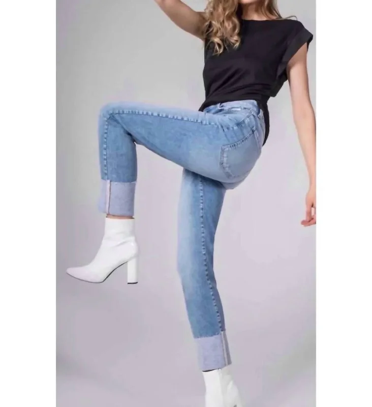 Sexy Boyfriend Jean In Magic Man Chic Vintage-Inspired Denim Jeans