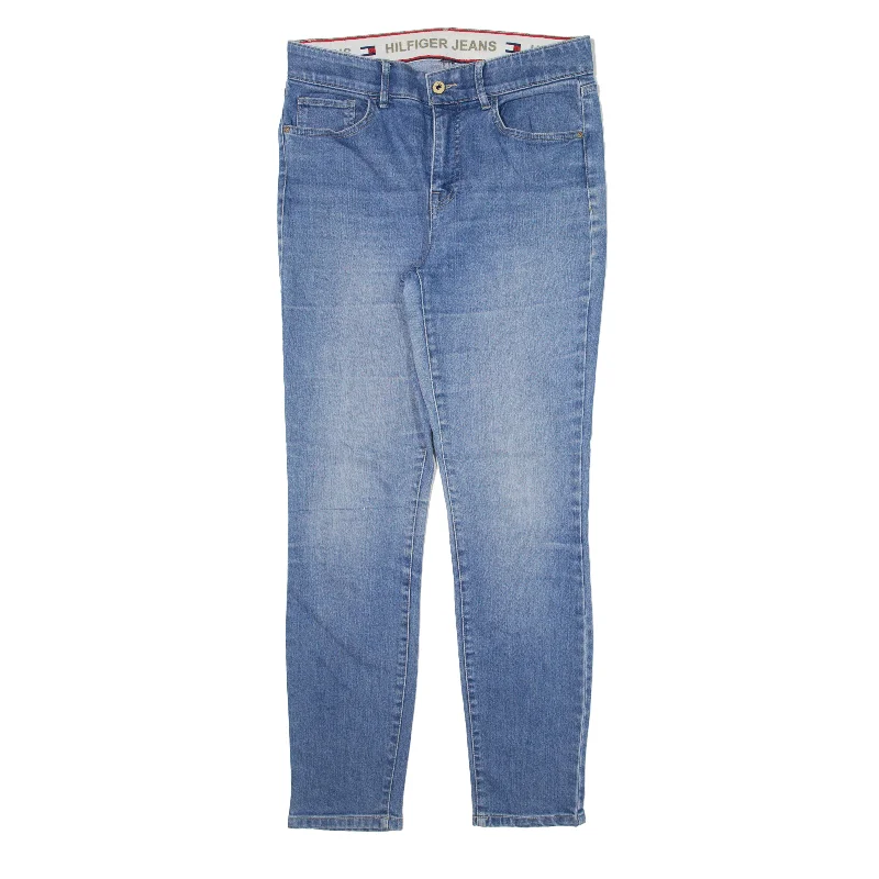 TOMMY HILFIGER Jeans Blue Denim Slim Skinny Womens W32 L29 Trendy Colored Denim Jeans TOMMY HILFIGER Jeans Blue Denim Slim Skinny Womens W32 L29 Trendy Colored Denim Jeans
