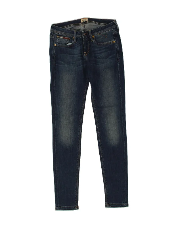 TOMMY HILFIGER Womens Skinny Jeans  W28 L32 Blue Cozy Tencel Blend Denim Jeans