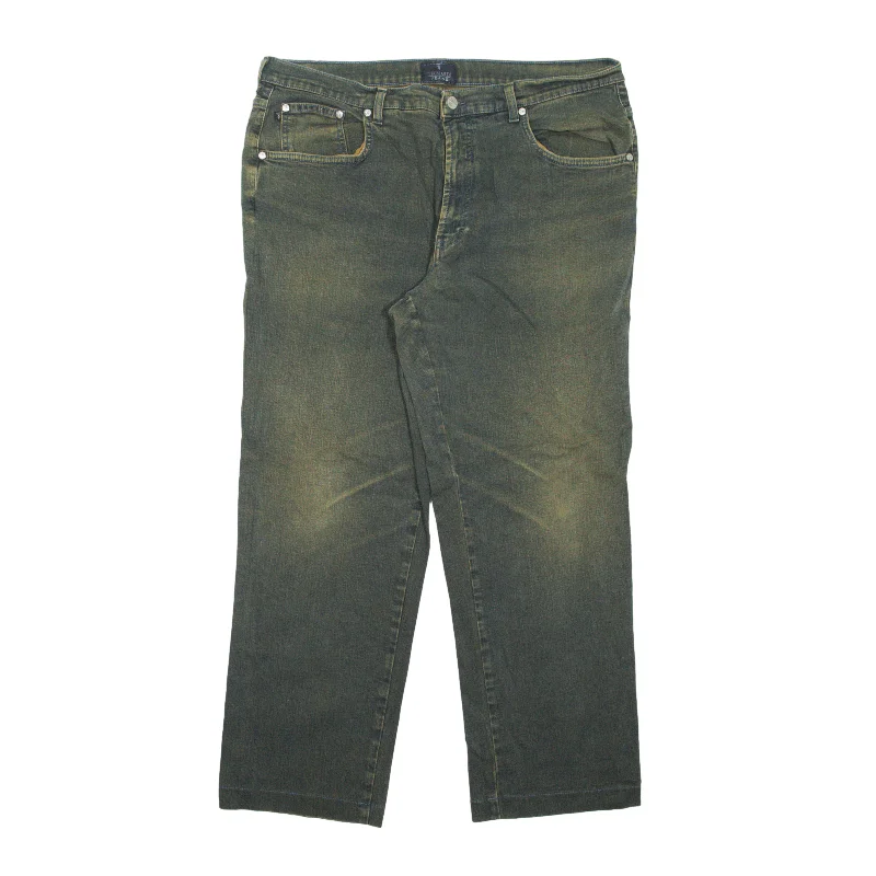 TRUSSARDI JEANS Stretch Jeans Blue Denim Regular Straight Stone Wash Womens W28 L27 Comfortable Flare Leg Jeans TRUSSARDI JEANS Stretch Jeans Blue Denim Regular Straight Stone Wash Womens W28 L27 Comfortable Flare Leg Jeans