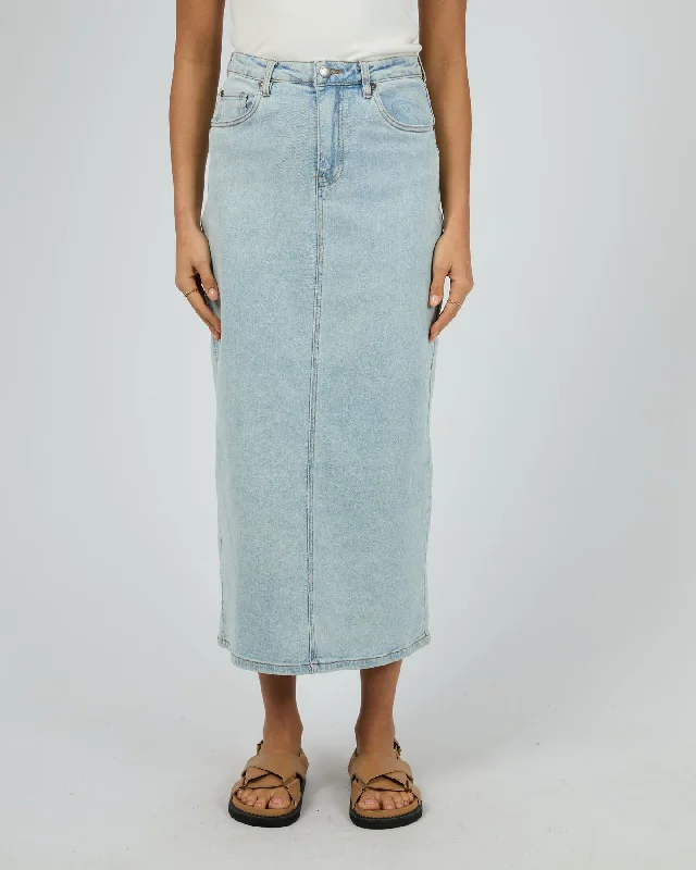 All About Eve Ray Comfort Maxi Skirt - Bleach lace skirt elegant