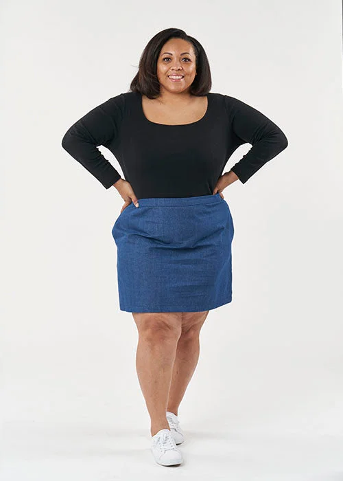 Ava Skirt (sizes 18 - 30) floral skirt print