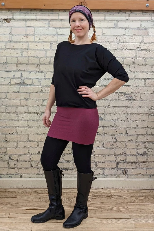 Boysenberry Lana Skirt chiffon skirt airy
