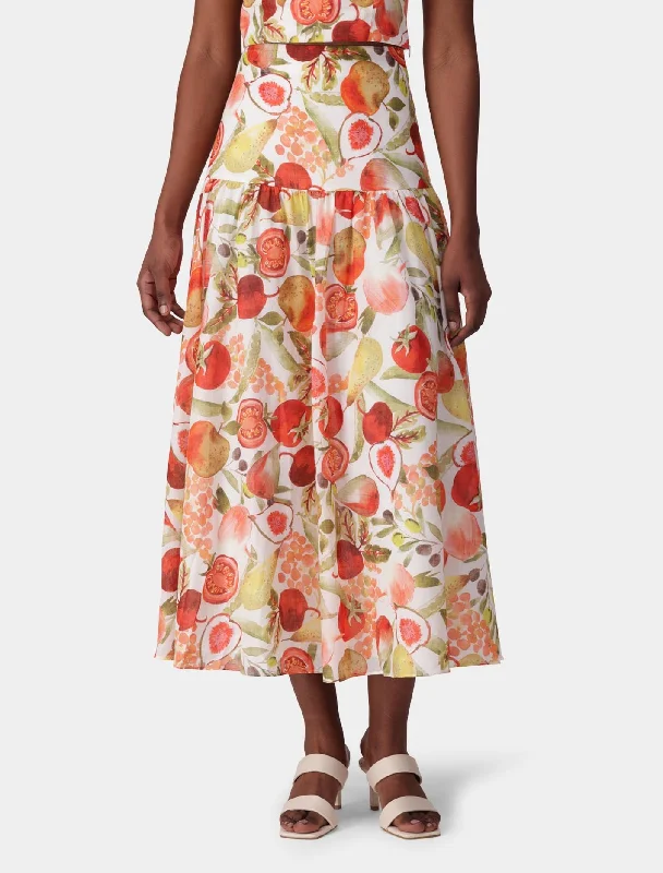 Flore Midi Skirt midi skirt versatile