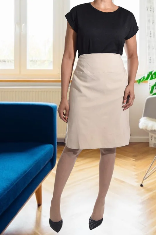 Ladies Stone Slide Slit Skirt wool skirt warm